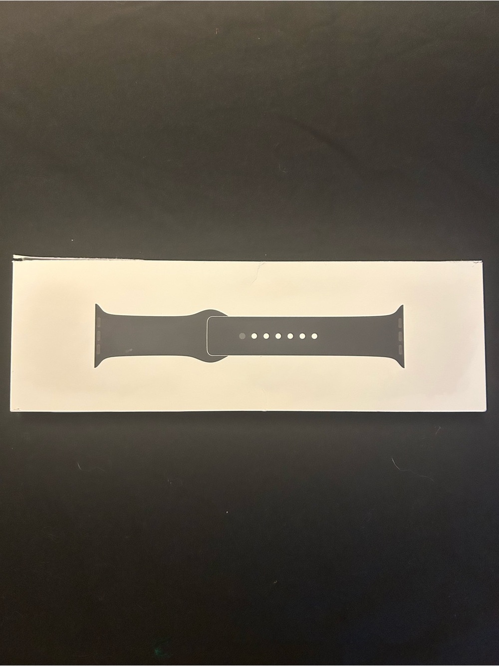 Apple Watch Black Sports Band for 42 mm Watch Case